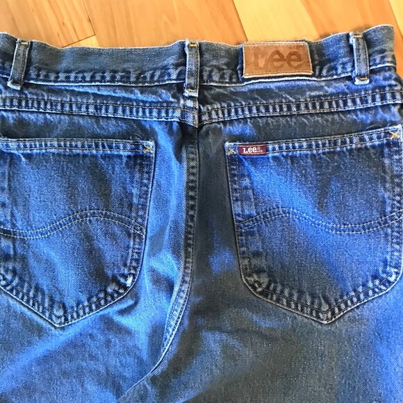 Riders by Lee Pleated High-Waisted Jeans, Vintage 80s, Size 13 - Picture 5 of 13